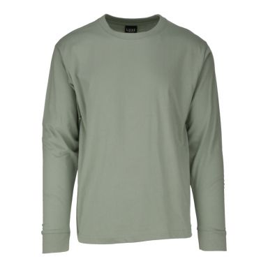 Adult Solid Long Sleeve Bay LS-100